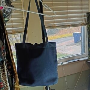 3/$25 Stylish Navy Blue Tote Bag